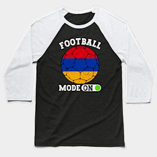 Armenia Football Baseball T-Shirt